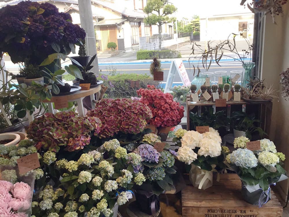 富士市の花屋ローズヒップの母の日のお花のプレゼントのイメージ画像３