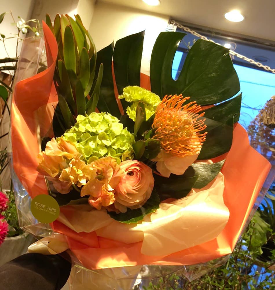 富士市花屋ローズヒップの2021年の母の日のおしゃれな花束のプレゼント２６