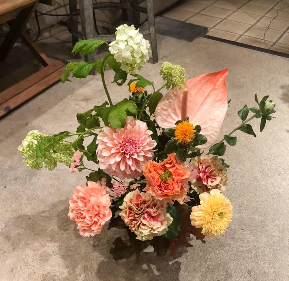 富士市花屋ローズヒップの2021年7月24日の花束・フラワーアレンジメント３０