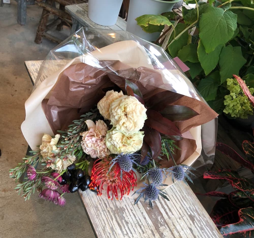 富士市花屋ローズヒップの2021年11月2日の花束のプレゼント（贈り物）１