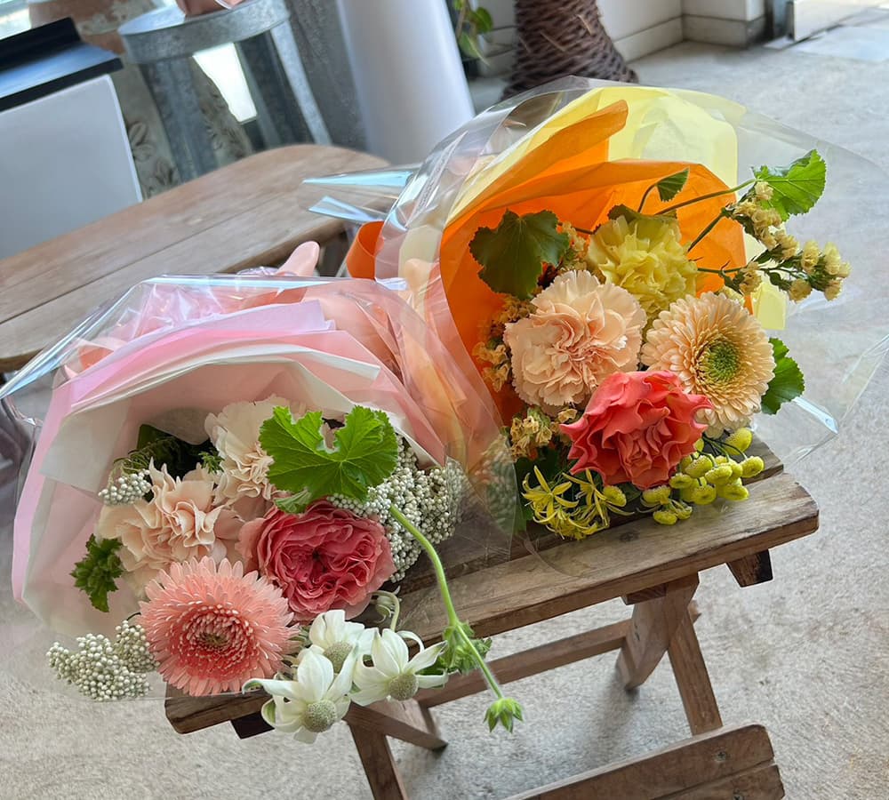 富士市おしゃれ花屋ローズヒップの2026年4月10日の母の日特集の花束