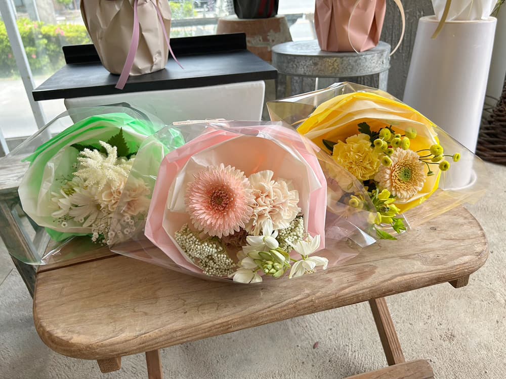 富士市おしゃれ花屋ローズヒップの2026年4月10日の母の日特集の花束